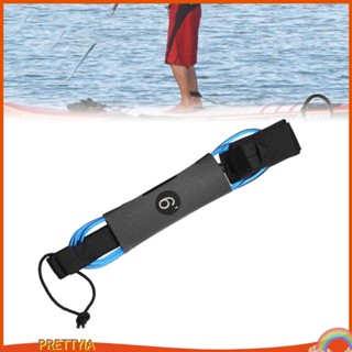 [PrettyiaTH] Surfing Leash Leg Rope 5mm Thick Adjustable Elastic Paddle Board Ankle Strap