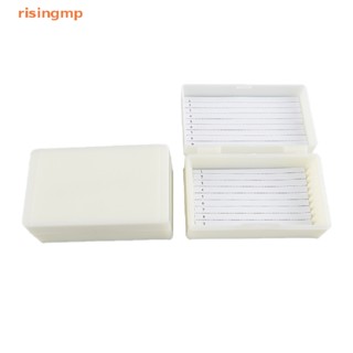 [risingmp] Microscope Slides Case Cabinet Holder Pathoical Slice Box Slide Storage Box