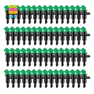 【Hot Sale】60 Pieces 4GPH Removable Drip Sprinkler Irrigation Drip Emitter Garden Flag Irrigation Dripper, for Trees and Shrubs