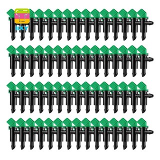 【Hot Sale】60 Pieces 4GPH Removable Drip Sprinkler Irrigation Drip Emitter Garden Flag Irrigation Dripper, for Trees and Shrubs