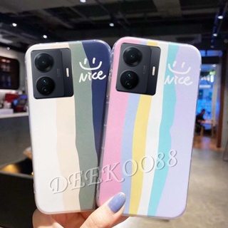 ใหม่ เคสโทรศัพท์มือถือคู่รัก TPU นิ่ม ปิดด้านหลัง ลายสีรุ้ง หลากสี สําหรับ Realme C55 10 Pro 5G Coca-Cola Edition RealmeC55 2023