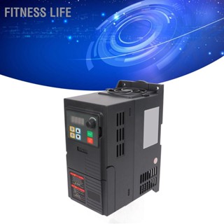 Fitness Life Universal Vector VFD ไดรฟ์ความถี่ตัวแปร 3 เฟส 1.5KW พร้อมการสื่อสาร RS485 อินพุต 380‑440V เอาต์พุต 0‑440V