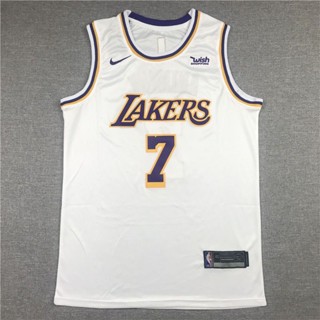 เสื้อกีฬา ปักลาย Cameron Anthony Lakers แฟชั่นคลาสสิก ลูกบาสเก็ตบอล สีเหลือง สไตล์เรโทร 7 ชิ้น 783452