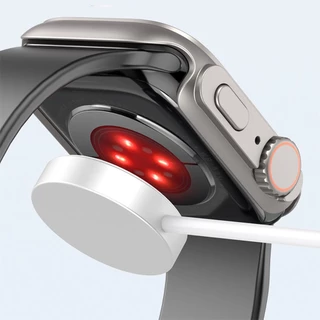 Pc Firm เคส Apple Watch Series 10 46/42/49/45/41 มม. กระจกอัพเกรด เปลี่ยนเป็น Ultra