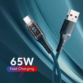 สายชาร์จ USB เป็น Type-C C เป็น C 65W PD ชาร์จเร็ว สําหรับ iP 14 Xiaomi Type-C USBC 1.2 ม.