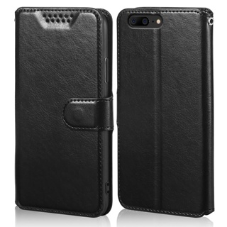 เคสโทรศัพท์หนัง PU แบบฝาพับ พร้อมช่องใส่บัตร สําหรับ Oneplus 5 One Plus Five A5000