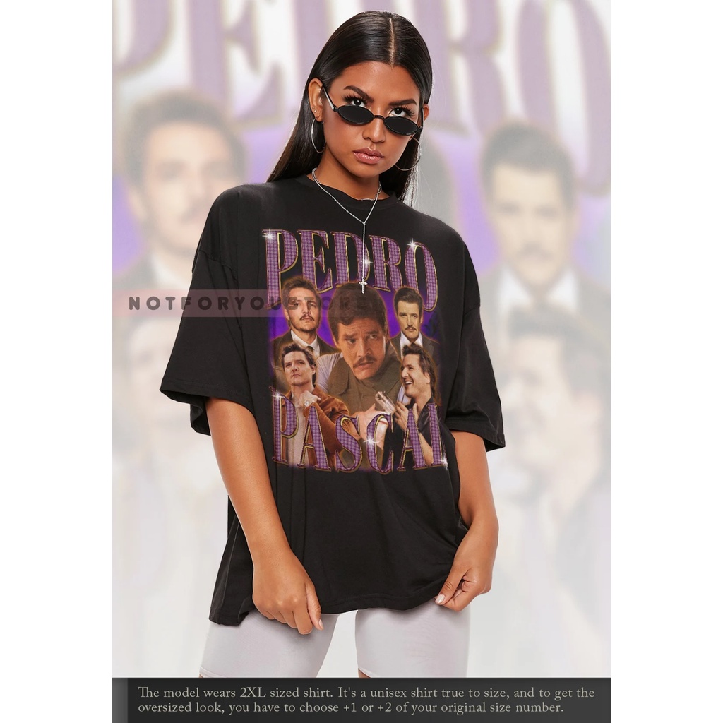 เสื้อ PEDRO PASCAL, เสื้อ Actor Pedro Pascal Homage, เสื้อ Pedro Pascal Narcos
