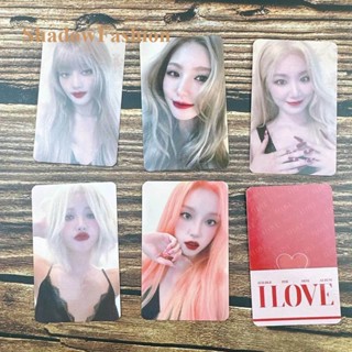 Sf พร้อมส่ง โปสการ์ด อัลบั้มรูปภาพ I LOVE kPOP (G)IDLE 5th Mini 5 ชิ้น ต่อชุด