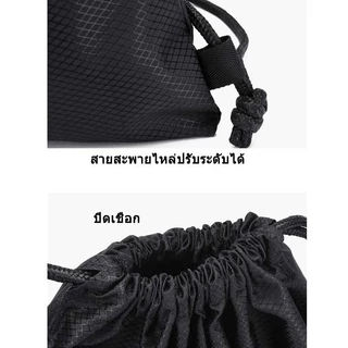 พร้อมส่ง✅ กระเป๋ากีฬา กันน้ำ ความจุขนาดใหญ่ กระเป๋าผูกเชือกหูรูด สามารถใส่ไปฟิตเนสได้