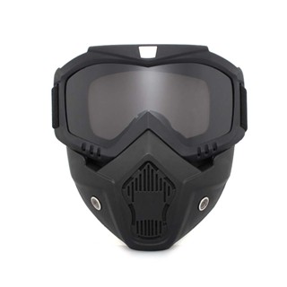 Military Tactical Cosplay Full Face Mask Goggles Helmet Airsoft Paintball Mask