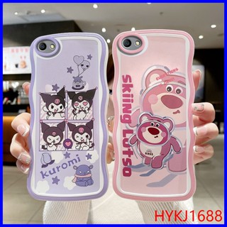 เคส Vivo Y81 เคส Vivo Y81i tpu ซิลิโคน ลายคลื่น เคสป้องกัน การ์ตูน ขอบเต็ม นิ่ม TY