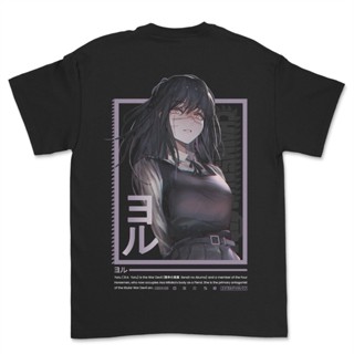 tshirt เสื้อยืด พิมพ์ลายอนิเมะ Asa Mitaka Chainsaw Man สําหรับผู้ชาย(S-5XL)