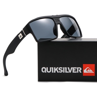 Quiksilver แว่นตากันแดด UV400 ทรงสี่เหลี่ยม หรูหรา แฟชั่นฤดูร้อน สําหรับผู้ชาย