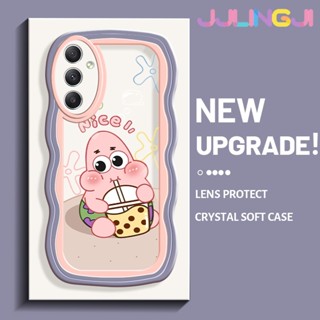 เคสโทรศัพท์มือถือ ซิลิโคนนิ่ม กันกระแทก ลาย Nice Patrick Star แบบสร้างสรรค์ สําหรับ Samsung A34 5G A24 5G