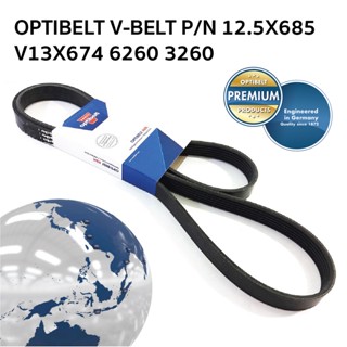 OPTIBELT V-BELT P/N 12.5X685 V13X674 6260 3260