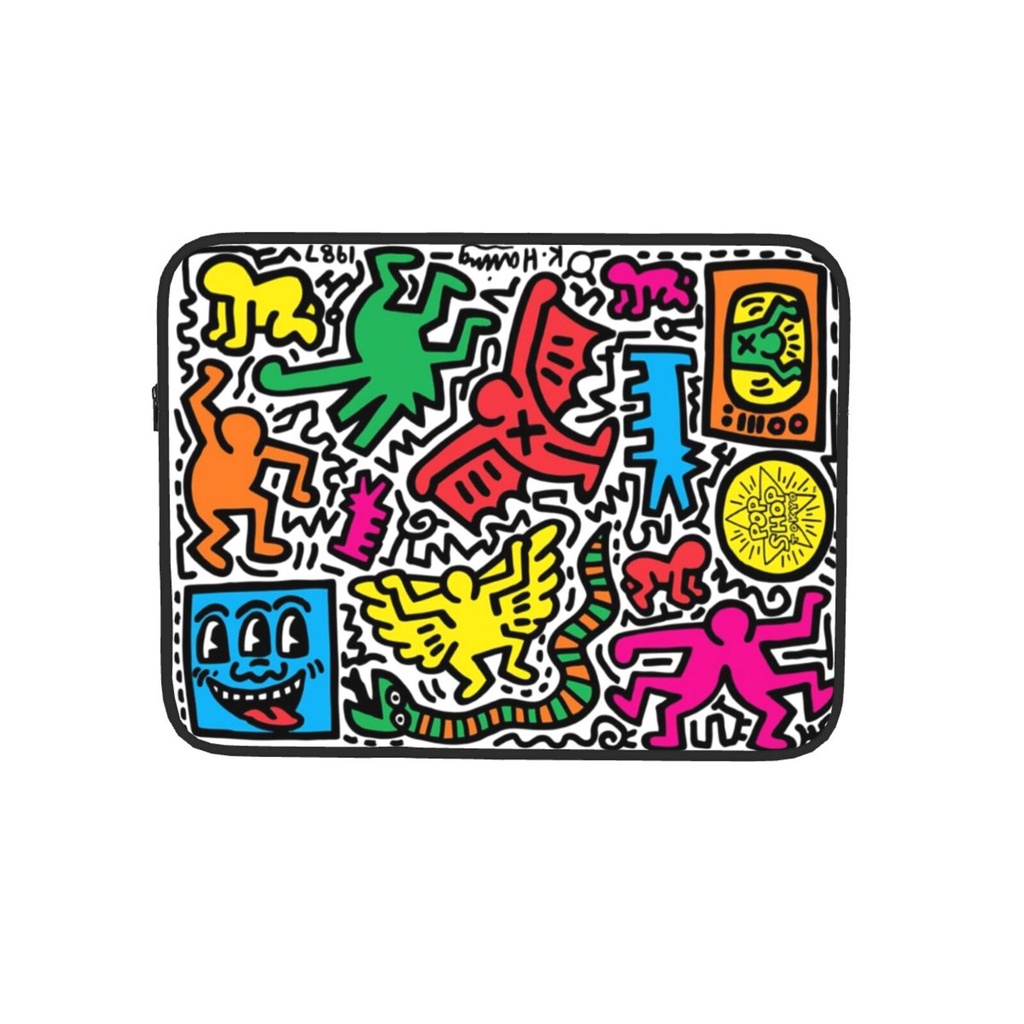 Keith Haring กระเป๋าใส่แล็ปท็อป แท็บเล็ต 10-17 นิ้ว แฟชั่นน่ารัก