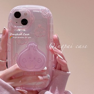 เคสโทรศัพท์มือถือ TPU ลายการ์ตูนน่ารัก สีม่วง สีชมพู สําหรับ OPPO A17 A16 A15 A57 A16K A5S A3S A5 A9 A53 A33 A32 A31 2020 A54 A92 A72 A52 A94 A95 A93 A76 Ren 5F F11 F19 Pro