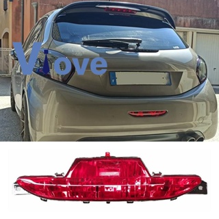 1 Piece Car Bumper Fog Light Car Rear Fog Light Parking Reflector Taillights Without Bulb 9674308980 for Peugeot 208 Hatchback 2012-2019