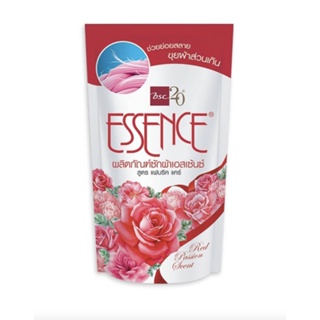 น้ำยาซักผ้า เอสเซ้นท์ ESSENCE 400ml ผลิตภัณฑ์ซักผ้าRed Passion Scent (สีแดง) 400มล. ถุงเติม