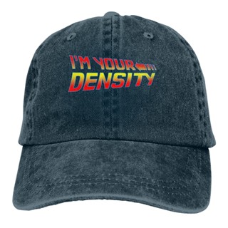 ใหม่ หมวกยีน ปรับขนาดได้ ลาย Im Your Density True Fan 9797 สไตล์ฮิปฮอป แฟชั่นฤดูใบไม้ร่วง และฤดูหนาว