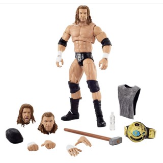 แหวนนักมวยปล้ํา Wwe Mattel UE Super Movable Triple H