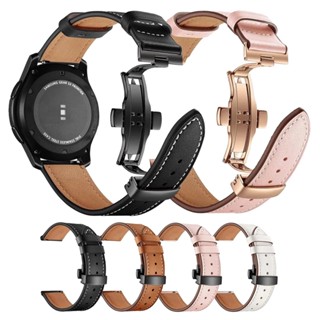 สายนาฬิกาข้อมือหนัง สไตล์อิตาลี สําหรับ Garmin Vivomove HR 3 Vivoactive 4 3 Venu Luxe 20 มม. 22 มม.