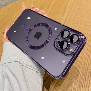 เคส iPhone 12 pro max เคส iPhone 12 pro เคส iPhone 12 เคส iPhone 11 pro max เคส iPhone 11 pro เคส iPhone 11 โทรศัพท์มือถือแบบใส แม่เหล็ก ดูดซับชาร์จ 3A3CXK สําหรับ