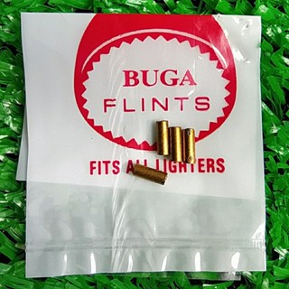 จุดไฟ ถ่านไฟแช็ค BUGA FLINTS ถ่านทอง บูก้า