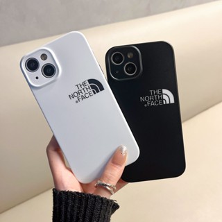 เคสโทรศัพท์มือถือ TPU แบบนิ่ม พิมพ์ลาย The North Face สําหรับ Apple iPhone 11 12 13 14 Pro Max