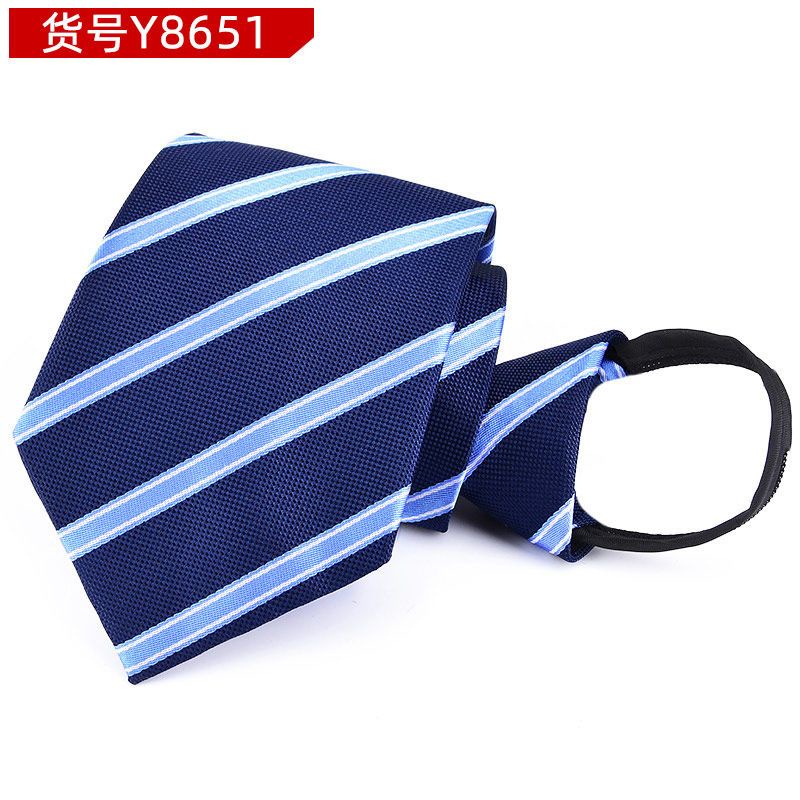 เนคไท มีซิป 8 ซม. เป็นทางการ เป็นทางการ อุปกรณ์เสริม สําหรับผู้ชาย เจ้าพ่อ งานแต่งงาน งานเลี้ยง - รูปที่ 5
