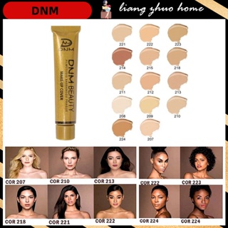 Dnm คอนซีลเลอร์ รองพื้น ครีม กันน้ํา ติดทนนาน รอยคล้ําใต้ตา รอยสิว ปกปิดจุดด่างดํา ชุ่มชื้น แต่งหน้าหน้า