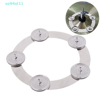 xo94ol Drum Cymbals Tambourine Steel Bells Stainless Steel Tambourine Monolith Percussion Instrument Accessories .