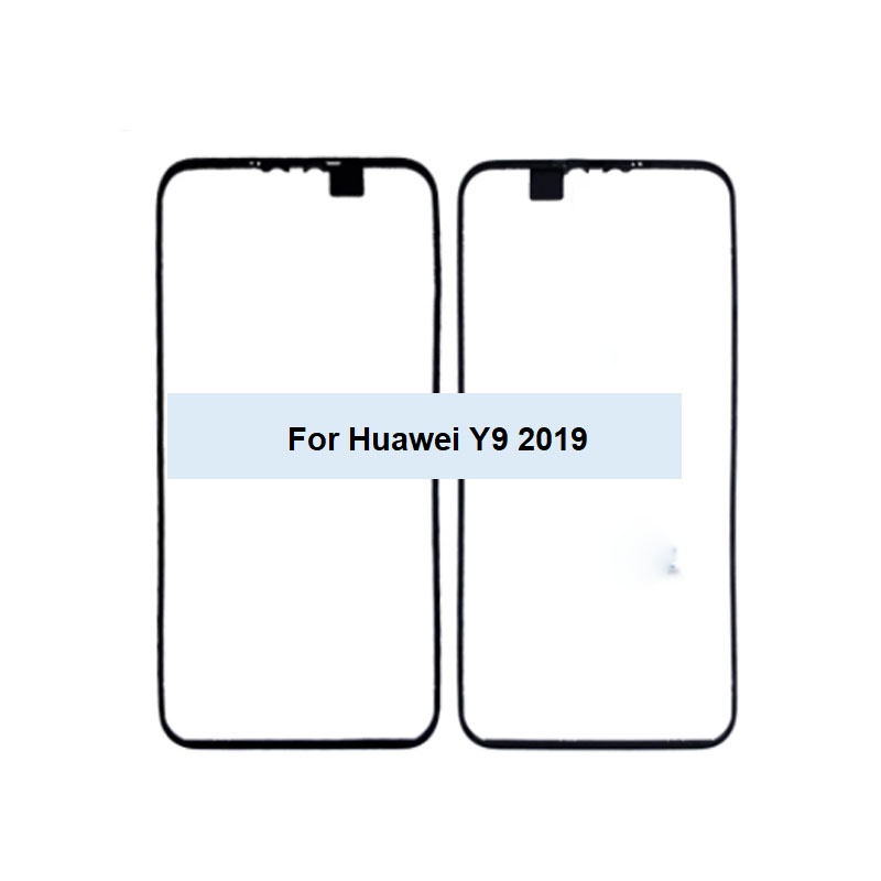ด้านหน้าสําหรับ Huawei Y9 2019 JKM-L21 JKM-LX1 JKM-L22/เพลิดเพลินไปกับ 9 Plus LCD กรอบกลางผู้ถือเปลี