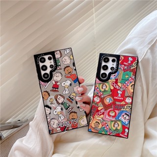 CASETIFY เคสโทรศัพท์มือถือ TPU กันกระแทก ลายสนูปปี้ สําหรับ Samsung Galaxy s23 Ultra s23 Plus s23+ S22 Ultra