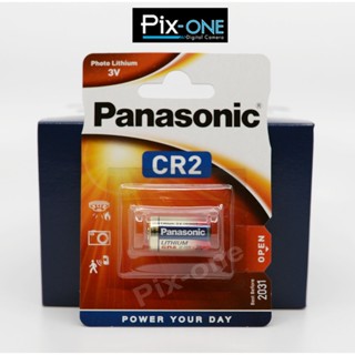 Panasonic CR-2 ถ่าน Lithium 3V ถ่าน