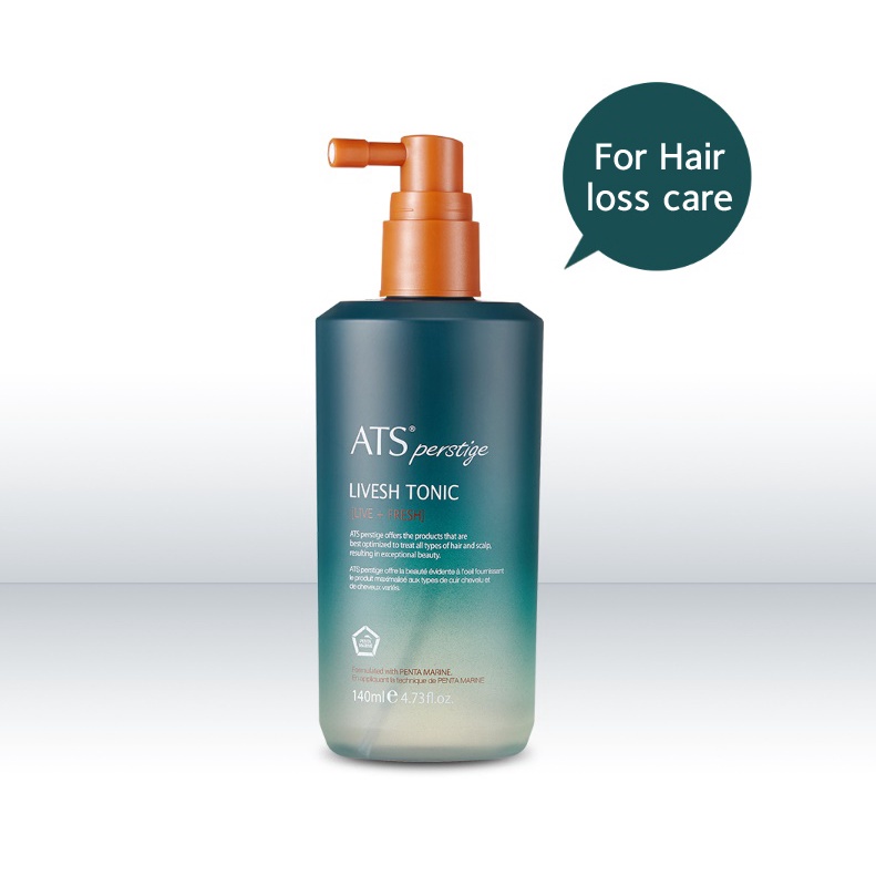 [Ats Livesh] hair tonic for loss hair/for sensitive scalp/hair cool tonic/140ml