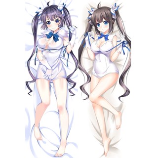 อนิเมะ Is It Wrong to Try Pick Up Girls in a Dungeon? ปลอกหมอนอิง ลาย Hestia Dakimakura Otaku Fullbody สําหรับกอด