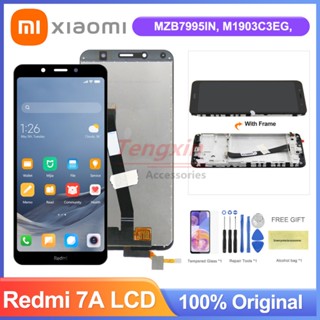 หน้าจอแสดงผล Lcd ดิจิทัล 5.45 นิ้ว พร้อมกรอบ แบบเปลี่ยน สําหรับ Xiaomi Redmi 7A Redmi7A MZB7995IN