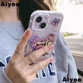 ✅เคสโทรศัพท์มือถือนิ่ม แบบใส ลายแมวน่ารัก สร้างสรรค์ สําหรับ Apple iPhone 14Pro 14 13promax 12 11 xr xs XXZK