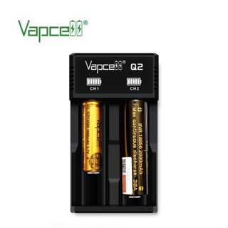 [โปรโมชั่น]Vapcell Q2 เครื่องชาร์จถ่าน3.7V ของแท้ ถ่าน