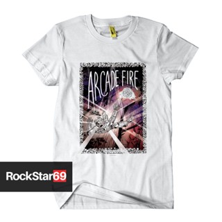 oversize T-shirt Kaos Band Arcade Fire 9 Size S - 7XL Kaos รองเท้าผ้าใบลําลอง ขนาดใหญ่ สําหรับผู้ใหญ่ | เสื้อยืด พรีเมี่