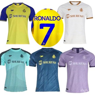 เสื้อกีฬาแขนสั้น ลายทีมชาติฟุตบอลชั้นนํา Ronaldo 2324 ชุดเหย้า #7