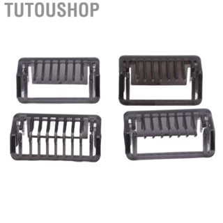 Tutoushop 4Pcs Hair Clipper Guards Guide Combs 1mm 2mm 3mm 5mm Trimmer Shaver Beard Com US