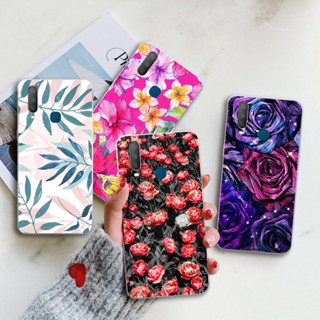 เคสซิลิโคน TPU ลายดอกไม้ สําหรับ VIVO Y17 Y15 Y12 Y3 U3X U10