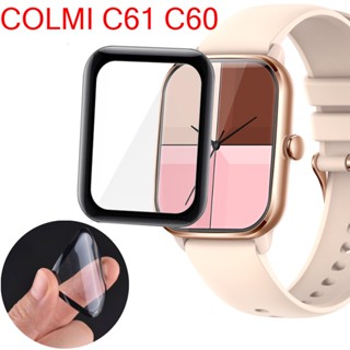 ฟิล์มหน้าจอนาฬิกาข้อมือ 3d ขอบโค้ง สําหรับ COLMI C61 smart watch film Why COLMI C60 3d เต็มรูปแบบ