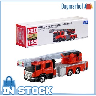 [ต้นฉบับ] Takara Tomy Tomica Diecast รุ่นรถ No145－nagoya City Fire สถานีดับเพลิง