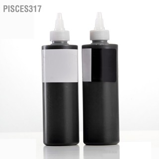 Pisces317 หมึกสัก สีดํา 240 มล. สําหรับระบายสีร่างกาย แต่งหน้า