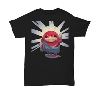 เสื้อยืดแขนสั้นเสื้อยืด พิมพ์ลายตลก Uganda Knuckles สําหรับผู้ชาย และผู้หญิงS-5XL