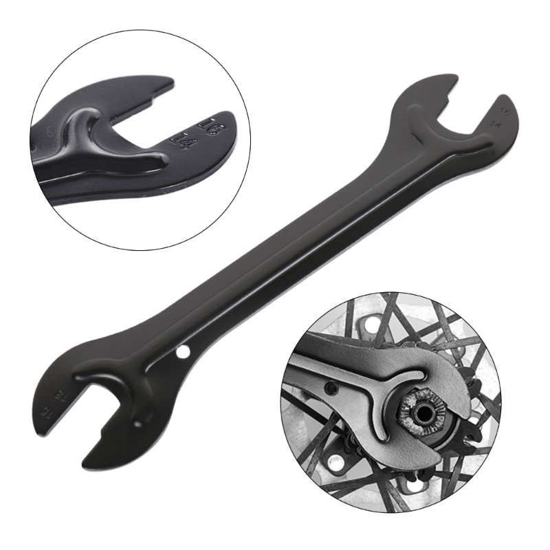 Alilin Bicycles Hub Spanners 13 15 14 16mm Open-end Axle Hubs Cone ประแจเหยียบชุดหูฟัง