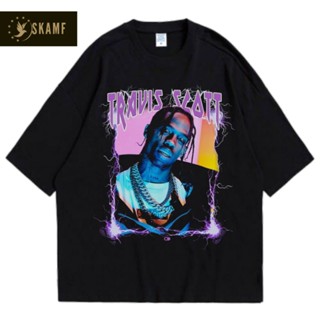 oversize T-shirt เสื้อยืด พิมพ์ลาย Travis SCOTT | เสื้อยืด | Bootleg DISTRO เสื้อผ้า | เสื้อยืด สีดํา | ผ้าฝ้าย D สําหรั